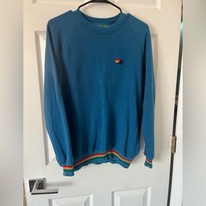 Aviator nation, blue sweatshirt, size small